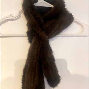 Mink scarf